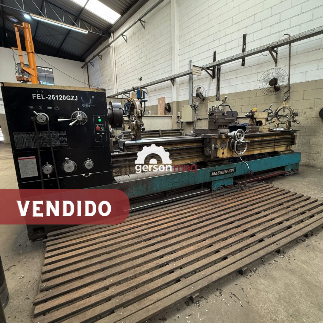 TORNO MECANICO MAGNUM CUT FEL-26120 GZJ - 660 x 3000 mm